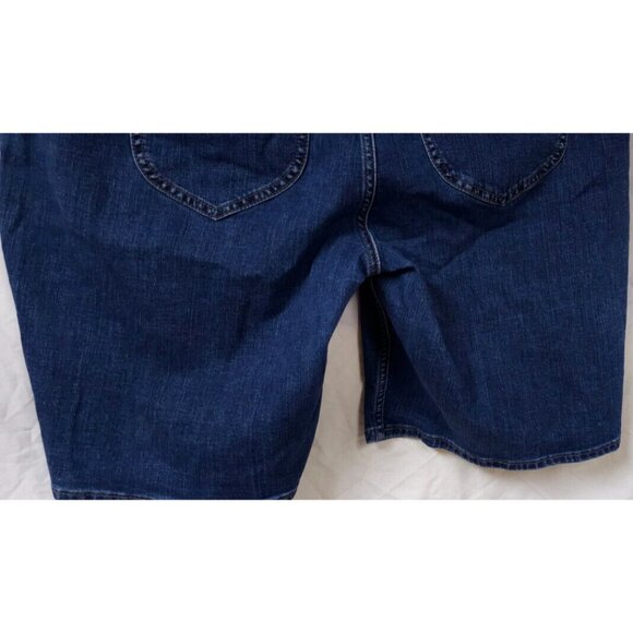 Lee Regular Fit Mens W42xL10 Mid Rise Bermuda Stretch Denim Shorts 10" Inseam - Picture 10 of 13